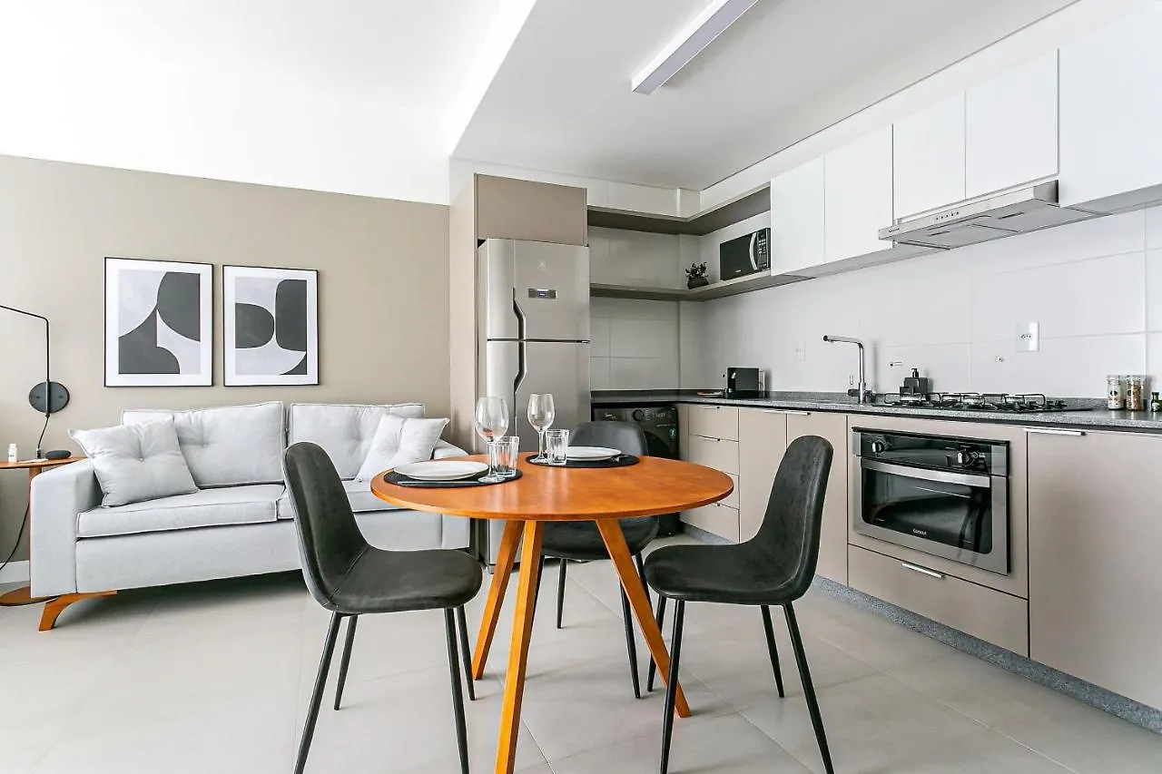 Casai - Studio moderno, prédio novíssimo com bicicletário e rooftop - Pantanal Florianópolis Apartamento