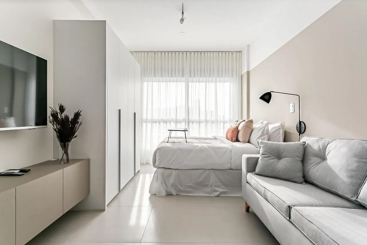 Apartamento Casai - Studio moderno, prédio novíssimo com bicicletário e rooftop - Pantanal Florianópolis Brasil